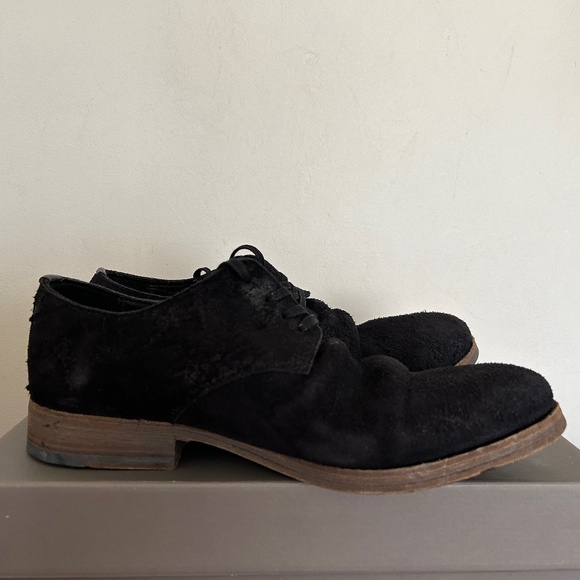 BNWOT Vintage Black AllSaints Derby Shoes US 10/UK 9/EU 43 main image 4